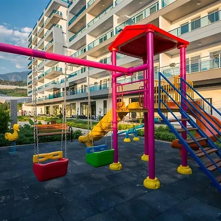 아파트 0032 Exodus Comfortable Furnished Flat In A Well-equipped Residential Complex 알란야