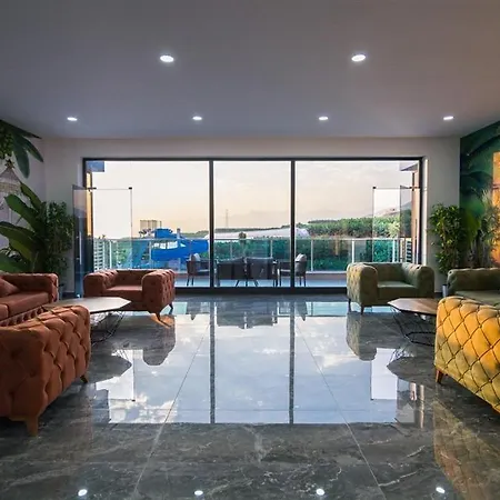 0032 Exodus Comfortable Furnished Flat In A Well-equipped Residential Complex * 알란야